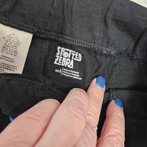 Girl's Cotton Bermuda Bicycle Shorts Lot of 3 Pair Spotted Zebra Brand Size L 10 - Picture 12 of 13